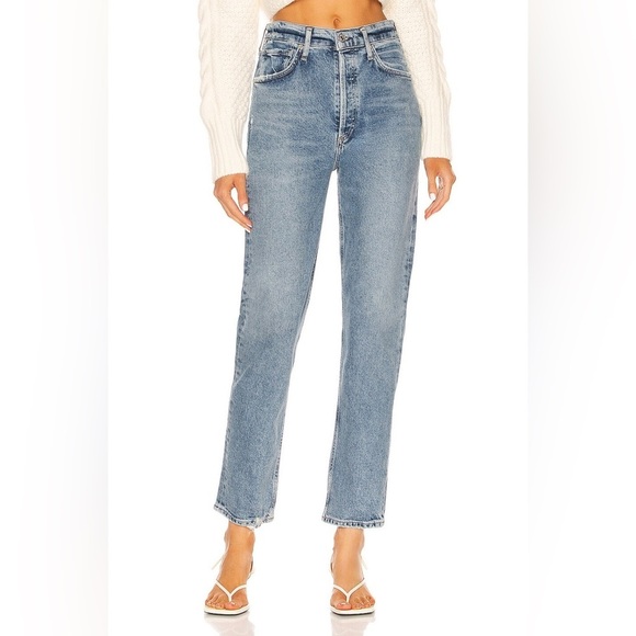 Citizens of Humanity Sabine High Rise Straight Leg Jeans // Dresden - Picture 1 of 12